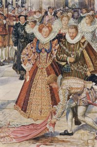 In an instant Walter had thrown his cloak off his shoulders, and had laid it on the muddy spot by Henry Justice Ford
